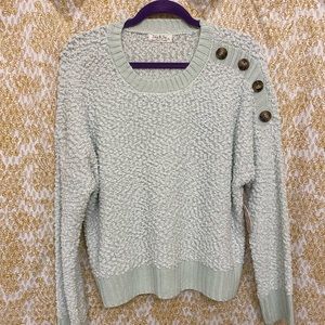 Jolie and Joy Mint colored sweater XL